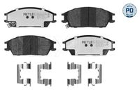 Set placute frana,frana disc MEYLE, Cod: 025 210 1214/PD