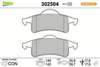 Bremsbelagsatz, Scheibenbremse