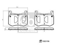 Bremsbelagsatz, Scheibenbremse