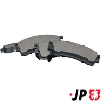 комплект спирачно феродо, дискови спирачки