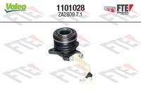 Zentralausrücker, Kupplung