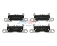 комплект спирачно феродо, дискови спирачки