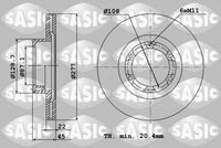Disc frana SASIC, Cod: 9004849J