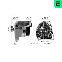 Generator / Alternator ERA, Cod: 210237A