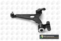 носач, окачване на колелата