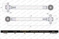 MONROE Draagarm, wielophanging 2