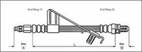 Conducta / cablu frana METZGER AUTOTEILE, Cod: 4112528