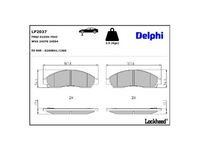 комплект спирачно феродо, дискови спирачки