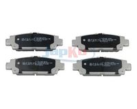 комплект спирачно феродо, дискови спирачки