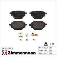 Bremsbelagsatz, Scheibenbremse Bremsbelagsatz, Scheibenbremse