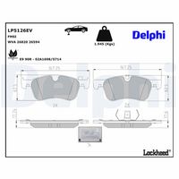 Bremsbelagsatz, Scheibenbremse