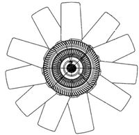 Thumbnail - Koelventilatorwiel - CFF490000P - MAHLE