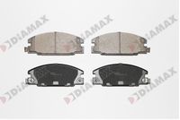 Комплект спирачно феродо, дискови спирачки N10035 DIAMAX