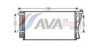 Condensator / Radiator aer conditionat AVA Clever Choice, Cod: KA5105D