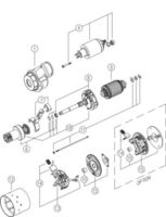Thumbnail - Startmotor / starter - MS432 - MAHLE