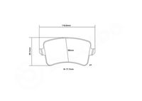 BREMBO High performance remblokkenset 3