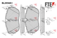 комплект спирачно феродо, дискови спирачки