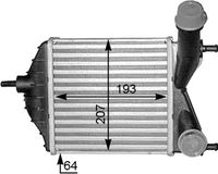 Thumbnail - Intercooler, inlaatluchtkoeler - CI378000S - MAHLE
