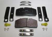 Bremsbelagsatz, Scheibenbremse