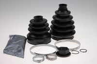 Faltenbalgsatz, Antriebswelle