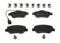 Bremsbelagsatz, Scheibenbremse