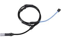 предупредителен контактен сензор, износване на накладките