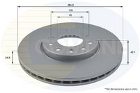 Disc frana COMLINE, Cod: ADC1108V