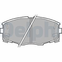 комплект спирачно феродо, дискови спирачки