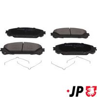 комплект спирачно феродо, дискови спирачки