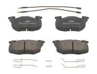 Bremsbelagsatz, Scheibenbremse