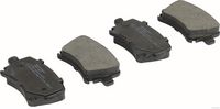 комплект спирачно феродо, дискови спирачки
