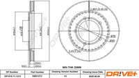 Disc frana DR!VE+, Cod: DP1010.11.1213