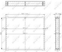 NRF Koelblok, radiateur 5