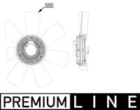 Thumbnail - Koelventilatorwiel - CFF523000P - MAHLE
