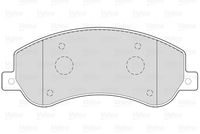 Bremsbelagsatz, Scheibenbremse