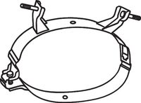 Halter, Abgasanlage
