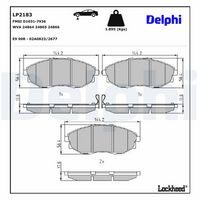 Bremsbelagsatz, Scheibenbremse