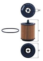 Thumbnail - Oliefilter - OX258D - KNECHT