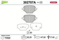 Bremsbelagsatz, Scheibenbremse
