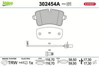 Bremsbelagsatz, Scheibenbremse