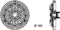 Thumbnail - Koppeling, radiateurventilator - CFC58000P - MAHLE