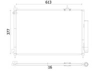Thumbnail - Condensor, airconditioning - AC927000S - MAHLE