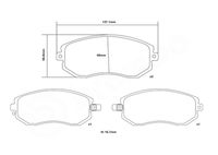 BREMBO High performance remblokkenset 3