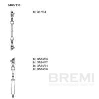 Set fise bujii BREMI, Cod: 3A00/118