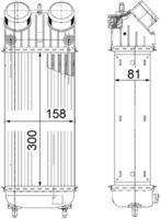 Thumbnail - Intercooler, inlaatluchtkoeler - CI265000P - MAHLE