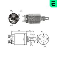 Solenoid, electromotor ERA, Cod: ZM783
