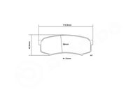 BREMBO High performance remblokkenset 3