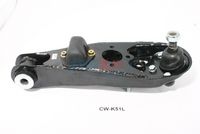 носач, окачване на колелата