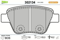 Bremsbelagsatz, Scheibenbremse