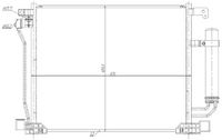 Condensator, climatizare MTR, Cod: 13054767